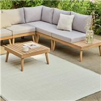 Argos Home Chevron Sage Outdoor Rug - 120 180 cm