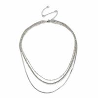 Liars & Lovers Silver Plated Tennis Ball Chain Necklace
