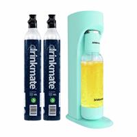 Drinkmate OmniFizz Sparkling Water Maker - Arctic Blue