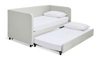 Habitat Chadwell Single Trundle Bed with 2 Mattress - Grey
