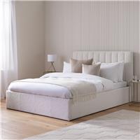 Argos Home Pandora Double End Lift Ottoman Bed - White