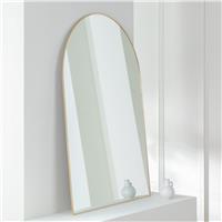 Habitat Gold Arch Wall Mirror - 100x70cm