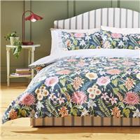 Argos Home Botanique Floral Blue Bedding Set - Single.