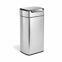 Simplehuman 30 Litre Touch-Bar Kitchen Bin - Stainless Steel
