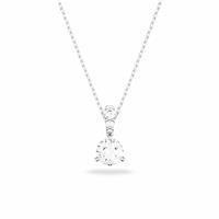 Swarovski Silver Plated Stilla Crystal Pendant Necklace