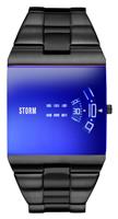 STORM Blue Dial Stainless Steel Strap Watch