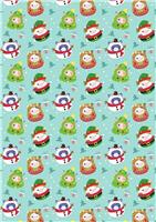 Argos Home 2 Rolls Squishmallows Wrapping Paper
