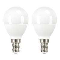 Argos Home 5.9W LED Mini Globe E14 Light Bulb - 2 Pack