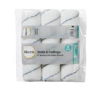 "Harris 9"" Medium Pile Roller Sleeves - Pack of 3"