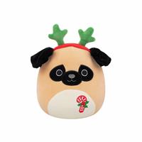 Squishmallows 7.5 Inch Prince Pug Soft Toy