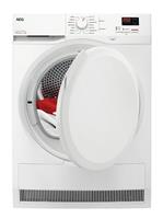 AEG TR708L0B 8KG Heat Pump Tumble Dryer - White