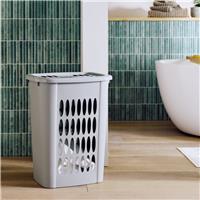 Argos Home 54 Litre Laundry Hamper - Flint Grey