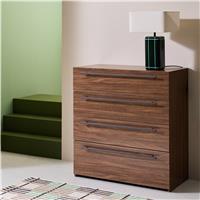 Habitat Atlas 4 Drawer Chest - Walnut