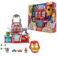 Marvel Iron Man And His Awesome Friends playset