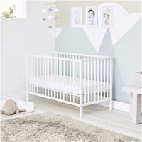 Baby Elegance Kim Cot - White