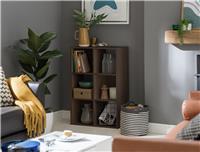 Argos Home Squares 6 Cube Storage Unit - Walnut