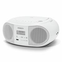 Roberts Zoombox 4 DAB/DAB+/FM Radio & CD Player - White