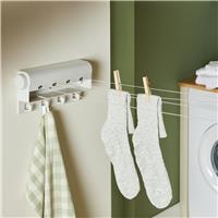 Argos Home 10m 4 Line Retractable Indoor Airer