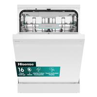 Hisense HS663A90WUK Full Size Dishwasher - White