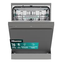 Hisense HS663A90XUK Full Size Dishwasher - Stainless Steel