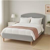 Millbrook Beds Archer Superking Wooden Bed Frame - Grey