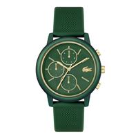 Lacoste Men's Green Silicone Strap Watch
