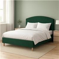 Millbrook Beds Archer Kingsize Wooden Bed Frame - Green