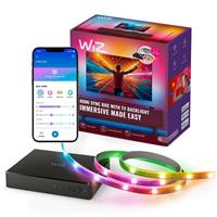 WiZ Smart LED Sync Box and LED Lightstrip for 55-65 Inch TV