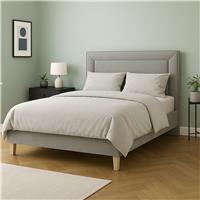 Millbrook Beds Border Superking Wooden Bed Frame - Grey