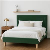 Millbrook Beds Border Double Wooden Bed Frame - Green