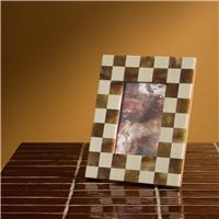 "Habitat Chequered Resin Picture Frame - 4x6"""