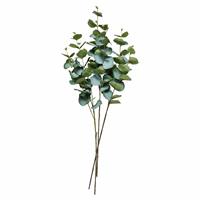 Argos Home Artificial Green Eucalyptus Stem 3 Pack - 76cm