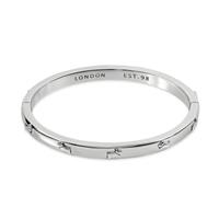 Radley Silver Plated Jumping Dog Bangle