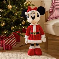 Disney Minnie Mouse Standing Plush Christmas Decoration