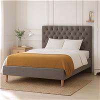 Millbrook Beds Chester Double Wooden Bed Frame - Grey