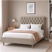 Millbrook Beds Chester Double Wooden Bed Frame - Natural