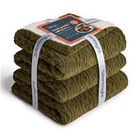 Silentnight Heat Genie Self-Heating Giant Blanket - Green