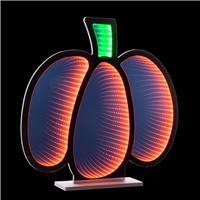 Premier 60cm Lit Pumpkin Infinity Mirror