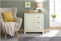 GFW Lancaster 1 Door 3 Drawer Multi Unit - Cream