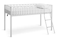 Argos Home Single Metal Midsleeper Bed Frame - Grey