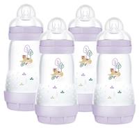 MAM Easy Start Anti-Colic 260 ml Bottles 4 Pack - Purple