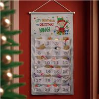 Personalised Message ELF Advent Calendar