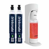 Drinkmate OmniFizz Sparkling Water Maker - Classic White