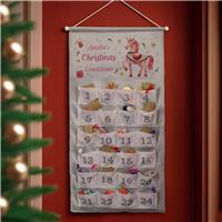 Personalised Message Unicorn Advent Calendar