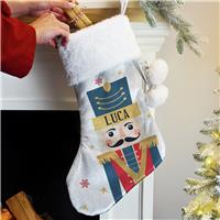 Personalised Message Nutcracker Stocking