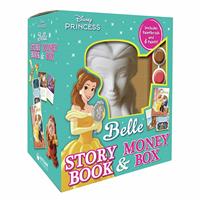 Disney Princess Belle Story Book and Money Box