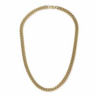 Uncommon Souls Men's Gold Tone Chunky Curb Chain Necklace