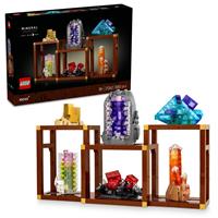 LEGO Ideas Mineral Collection Building Set for Adults 21362
