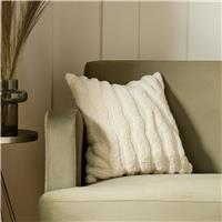 Habitat Tufted Waves Cushion - Neutral - 43x43cm