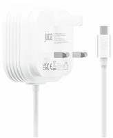 Juice 45W USB-C Charger with 1.5m Integrated Cable - White